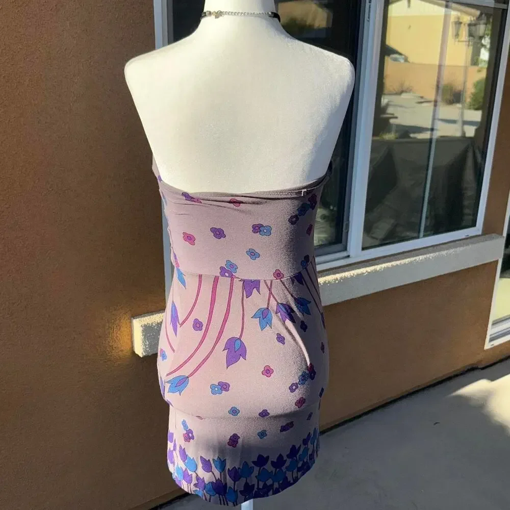 Fairy boho free people purple stapless top